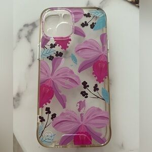 Brand new iPhone case (iPhone 13 mini ). Beautiful orchids